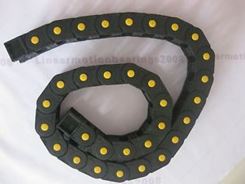 2 Cable drag chain wire carriers 2557R75-2000/1800 mm