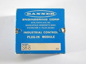 Banner Corp Industrial Control Module Shift Regulator  SR-8 SR8  NEW in BOX S
