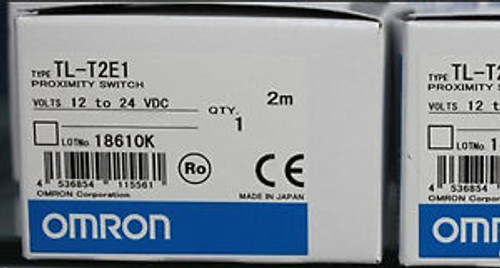 NEW IN BOX Omron  PLC Proximity Switch TL-T2E1 12-24VDC