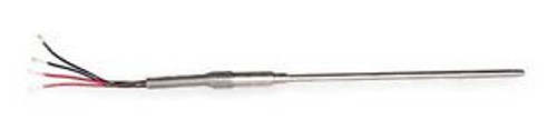 TEMPCO RTD00602 RTD Probe,100 Ohm,Length 12 In,1112 F