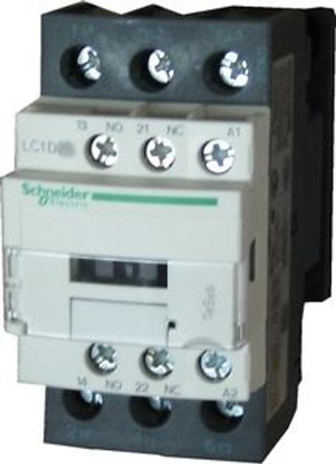 Schneider Electric LC1D25 G7 25 AMP contactor - 120v AC coil