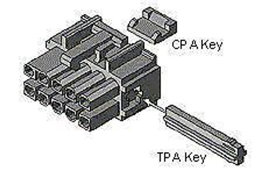 Headers & Wire Housings MF TPA 16P RECPT BLACK (100 pieces)