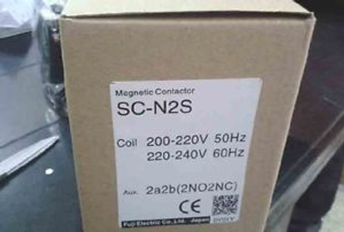 FUJI Magnetic Contactor SC-N2S SCN2S 50A 200-220VAC new in box