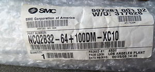 SMC NCQ2B32-64+100DM-XC10 NCQ2 COMPACT CYLINDER 32MM NEW
