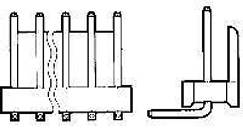 Headers & Wire Housings 13P HDR ASSY PO/RA (50 pieces)