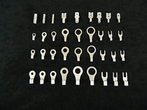 3600 PK 10-12 14-16 18-22 GAUGE UNINSULATED VARIETY RING SPADE BUTT 100 PCS EACH