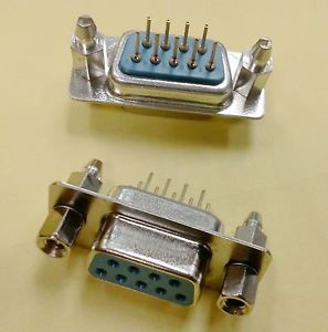 600Pcs D-SUB 9 Pin Female Solder Type Connector Socket DB9F