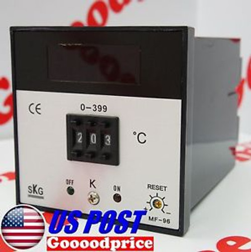 SKG Temperature Controller MF-96 K Type 0-399┬░C 110/220VAC New #FAST SHIPPING#