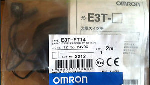 New OMRON E3T-FT14 Photoelectric Switch Sensor E3TFT14 12-24VDC 2M