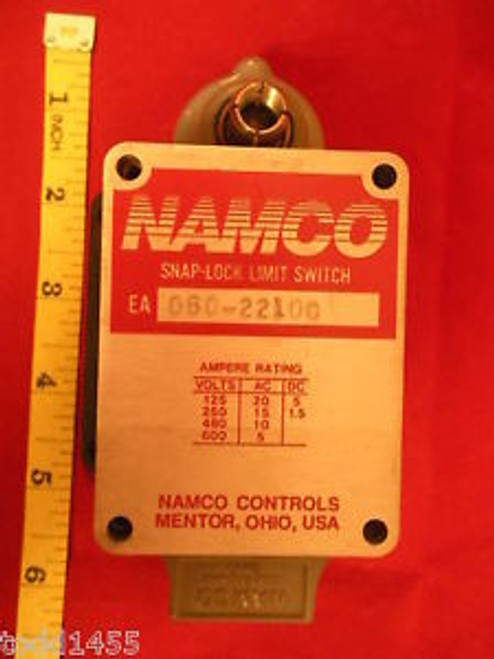 Namco Ea 060-22100 Snap-Lock Limit Switch 600V New Nos
