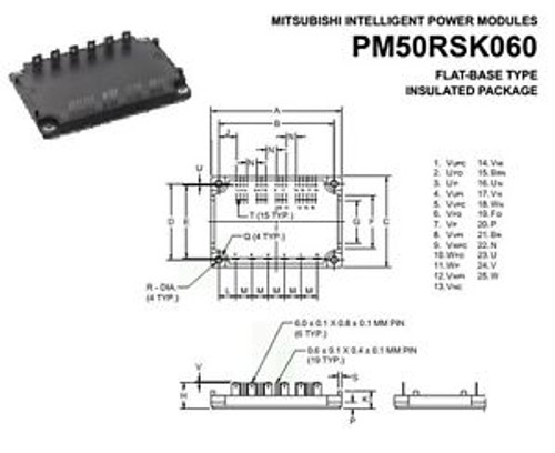 NEW 1PC PM50RSK060┬áMitsubishi IPM Power Module