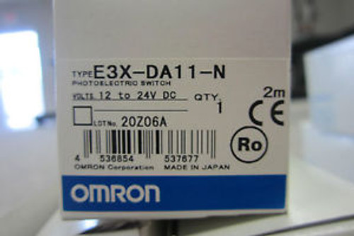 NEW OMRON E3X-DA11-N  PHOTOELECTRIC SENSOR E3XDA11N