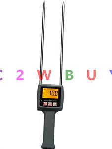 Digital TK100 Mulfunctional Moisture Meter Tester 0-60% Raw Material NEW