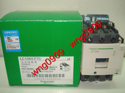 Schneider Telemecanique contactor LC1D65F7 LC1D65F7C 110VAC New in box