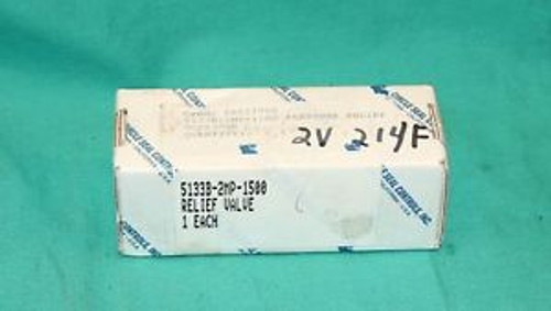 Circle Seal Control 5133B-2MP-1500 Relief Valve NEW