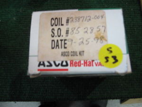 ASCO 238712-004 12 COIL
