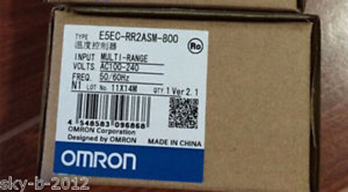 Omron Temperature Controller E5EC-RR2ASM-800 100-240VAC NEW IN BOX