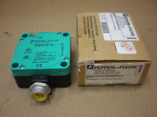 1 New PEPPERL & FUCHS NCB40-FP-W-P4-BHMSP3 SENSOR