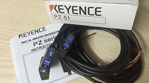 NEW IN BOX KEYENCE  PZ-51 ( PZ-51T PZ-51R )  Photoelectric Switch