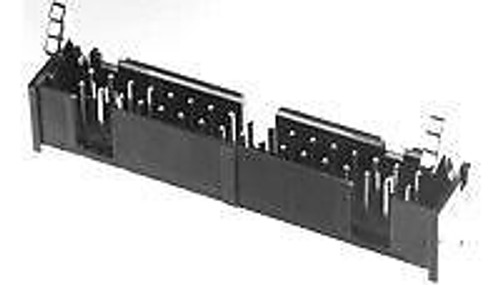 Headers & Wire Housings 10P HEADER W/LATCH LOW PROFILE (50 pieces)