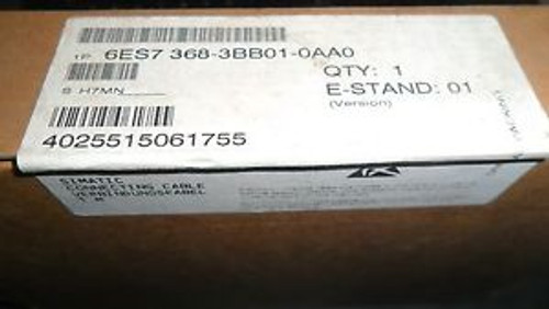 New SEALED SIEMENS 6ES7 368-3BB01-0AA0 SIMATIC CONNECTING CABLES