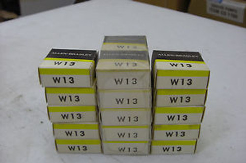 20 New Allen Bradley W13 Overload Heater Element