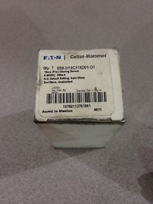 NEW IN BOX CUTLER-HAMMER SENSOR E59-M18C116D01-D1