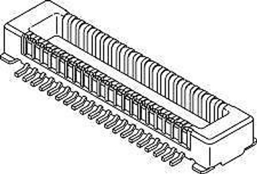 Board to Board & Mezzanine Connectors .5MM VERT PLG 30CKT SMT W/ ...(100 pieces)