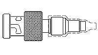 Data Bus Components - Connectors SKT PLUG 1P FEMALE