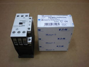 1 New MOELLER DILM25-10 DILM2510 RDC24 24-27 V DC CONTACTOR