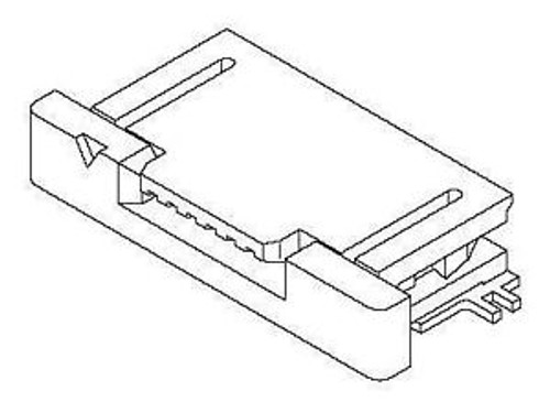 FFC & FPC Connectors 0.5 FPC ZIF 20Ckt Sn-Ag-Bi (100 pieces)