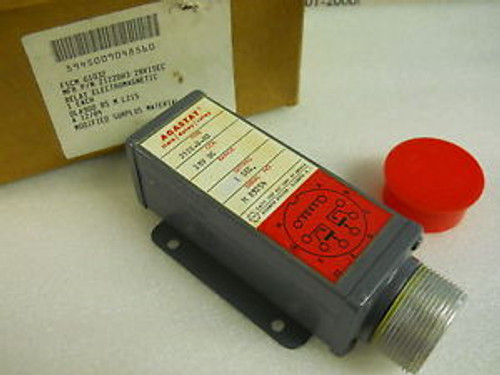 AGASTAT 2122-D-H3 TIME DELAY RELAY 0-1 SEC 28VDC NEW CONDITION IN BOX