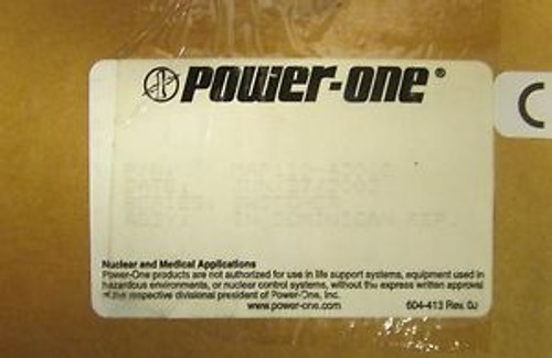 POWER ONE Switching Power Supply 100-250V MAP110 4300C