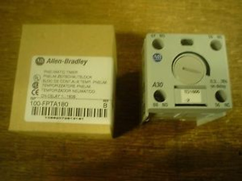 Allen-Bradley pneumatic timer 100-FPTA180  60 day warranty - New