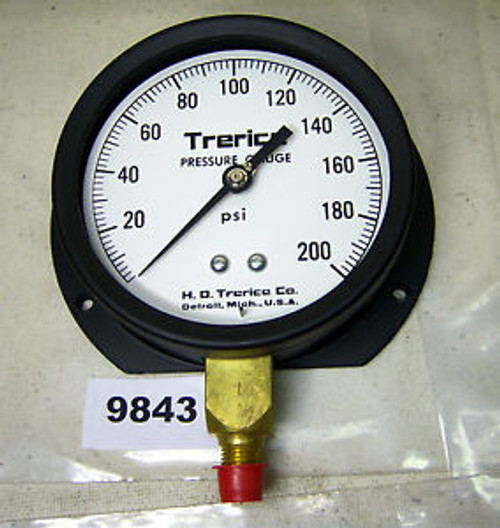 (9843) Trerice Pressure Gauge 1/4 NPT 52-2216