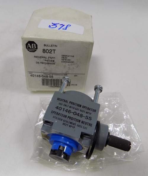 Allen Bradley 40146-048-55 Operating Head