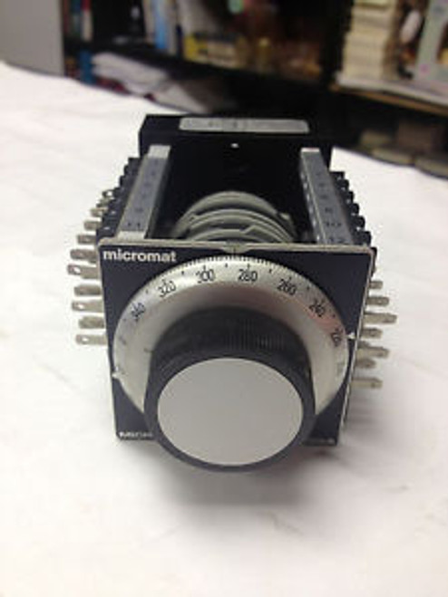 Micronor CH-8052 Cam Switch 326715