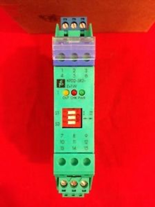 Pepperl + Fuchs  KFD2-SR2-Ex1W 37372S isolated switch amplifier 24vdc