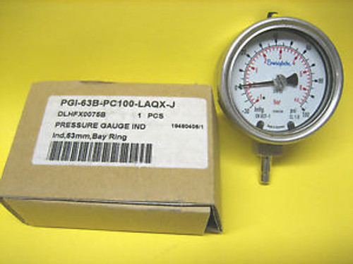 SWAGELOK -- Vaccum Pressure Gauge Indicator -- PGI-63B-PC100-LAQX-J