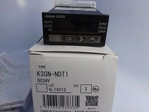 Omron K3GN-NDT1 DC24 process indicator 0-5V, 4-20ma, NPN Frequency - 1/32 DIN