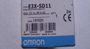 NEW IN BOX Omron  PLC PhotoElectric Switch E3X-SD11 12-24VDC
