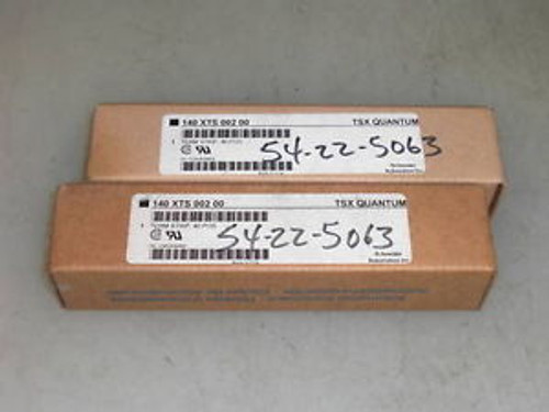 2 SCHNEIDER AUTOMATION 140-XTS-002-00 NEW