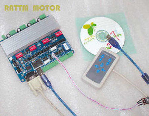 New products 4 axis USB CNC with hand controller driver board