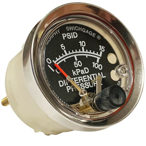 Murphy A20Dp-K-15: Differential Pressure Swichgage