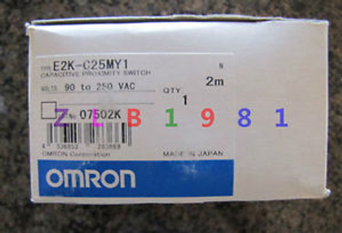 OMRON NEW E2K-C25MY1 SHA21 (E2KC25MY1) Proximity Switch