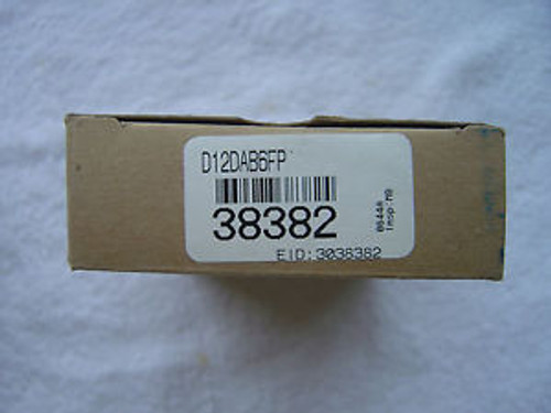 New   Banner Fiber Optic Sensor    D12DAB6FP    38382