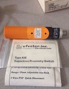 Efector Ki8501 Kie3015Fpkg/Us-100Dps Capacitive Sensor New