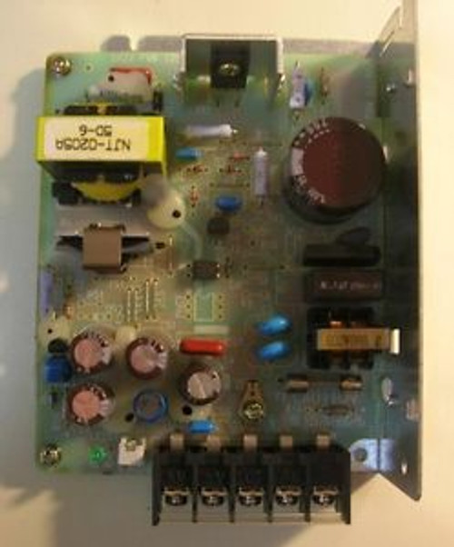 Omron Power Supply S82J-0205, Input 100-120VAC, Output 5VDC 5A, NEW, (New)