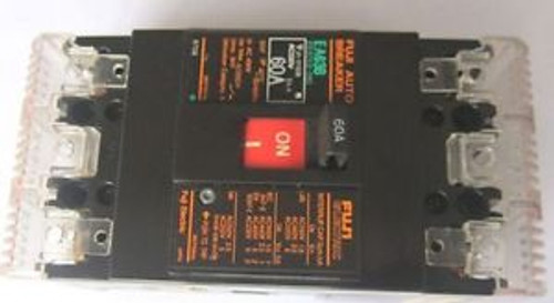 New FUJI ELECTRIC EA63B 60A Circuit Breaker