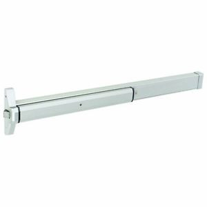 Global Door Controls 48 in. Aluminum Narrow Stile Concealed Vertical Rod Exit De